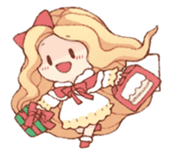 Rapunzel's Merry Christmas sticker #8377649