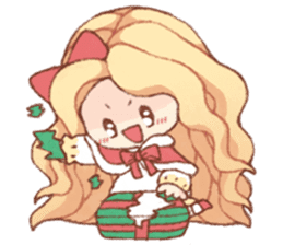 Rapunzel's Merry Christmas sticker #8377653