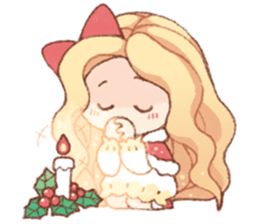 Rapunzel's Merry Christmas sticker #8377657