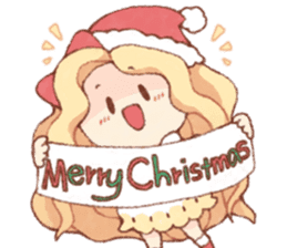 Rapunzel's Merry Christmas sticker #8377659