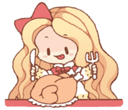 Rapunzel's Merry Christmas sticker #8377663