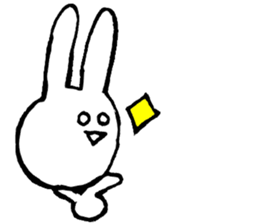 eye-rolling Rabbits n Cats 3 sticker #8377675