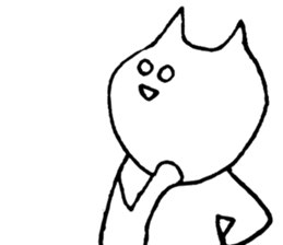 eye-rolling Rabbits n Cats 3 sticker #8377678