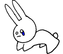 eye-rolling Rabbits n Cats 3 sticker #8377684