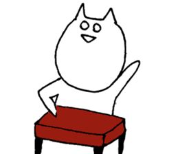 eye-rolling Rabbits n Cats 3 sticker #8377685