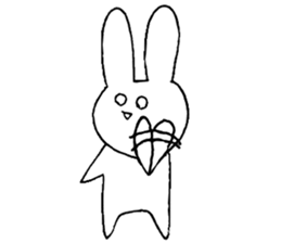 eye-rolling Rabbits n Cats 3 sticker #8377688