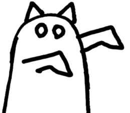 eye-rolling Rabbits n Cats 3 sticker #8377706