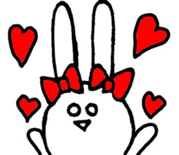 eye-rolling Rabbits n Cats 3 sticker #8377707