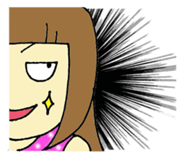 Evil Girl EBIRA sticker #8377842