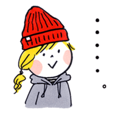 Good friends WINTER sticker #8377958