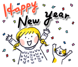 Good friends WINTER sticker #8377981