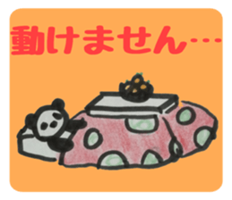 PANDA Stickers "Winter ver." sticker #8377992