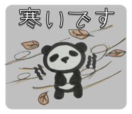 PANDA Stickers "Winter ver." sticker #8377994