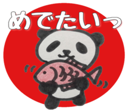 PANDA Stickers "Winter ver." sticker #8378017