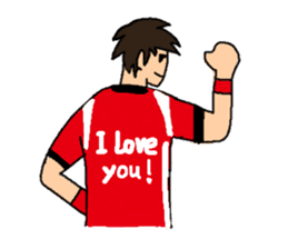 Soccer, fond, cheering squad sticker #8378148