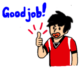 Soccer, fond, cheering squad sticker #8378160