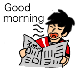 Soccer, fond, cheering squad sticker #8378165