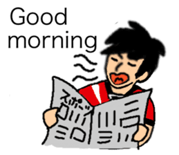 Soccer, fond, cheering squad sticker #8378165