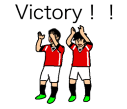 Soccer, fond, cheering squad sticker #8378183