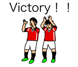 Soccer, fond, cheering squad sticker #8378183