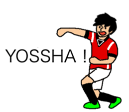 Soccer, fond, cheering squad sticker #8378186