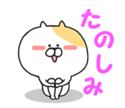 Daily conversation of Nekokichi sticker #8378220