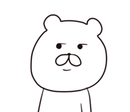 with a bear. sticker #8378773