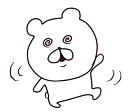 with a bear. sticker #8378779