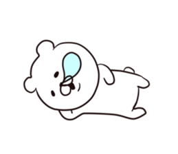 with a bear. sticker #8378785