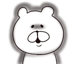 with a bear. sticker #8378787