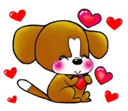 beagle dogs pochi sticker #8379004