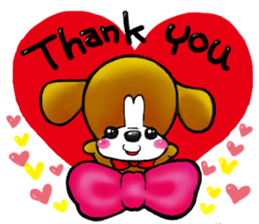 beagle dogs pochi sticker #8379009