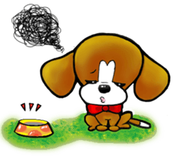 beagle dogs pochi sticker #8379015