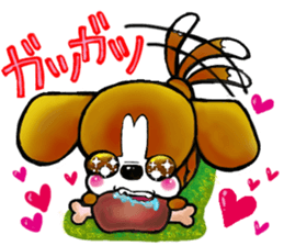 beagle dogs pochi sticker #8379023