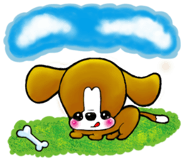 beagle dogs pochi sticker #8379027