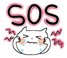 Very big letter 6 sticker #8379272