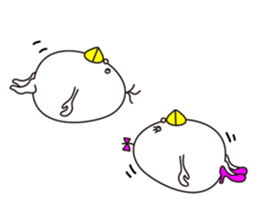 Mr. & Mrs. Egg sticker #8379380