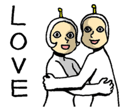 It came from another planet sticker #8380843