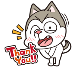 Stupid Husky Puchuji sticker #8381749