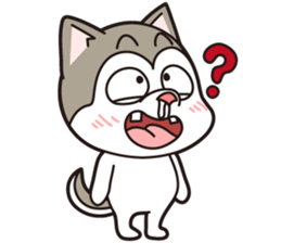 Stupid Husky Puchuji sticker #8381754