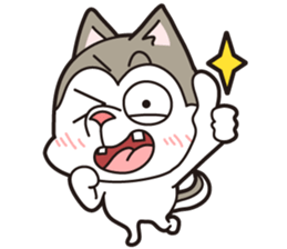 Stupid Husky Puchuji sticker #8381756