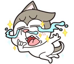 Stupid Husky Puchuji sticker #8381758