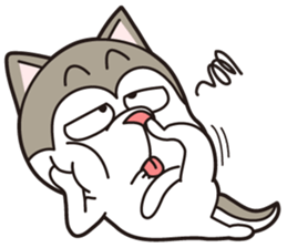 Stupid Husky Puchuji sticker #8381763