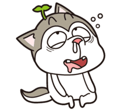 Stupid Husky Puchuji sticker #8381774