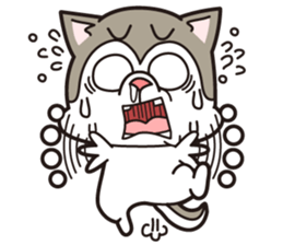 Stupid Husky Puchuji sticker #8381776