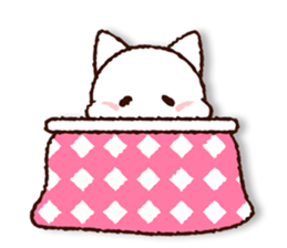 Cute Cat (winter version) sticker #8381825