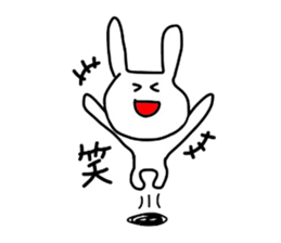 Loss of strength rabbit. sticker #8382328