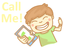 Chocohair boy sticker #8382540