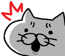 Daily life of a surreal cat1 sticker #8383162