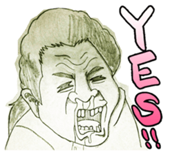 peoples of weird face sticker #8383269